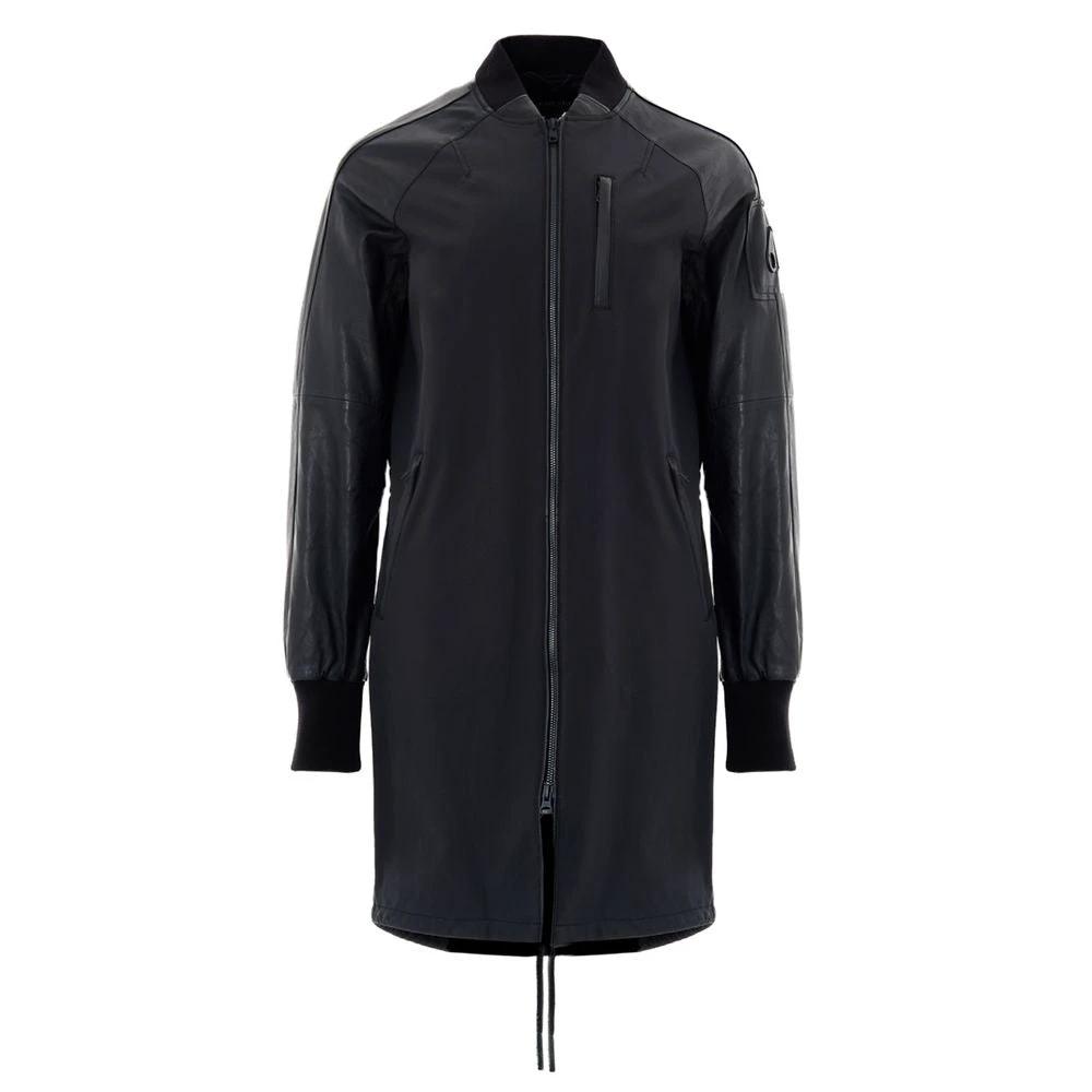 Parka en coton noir Moose Knuckles
