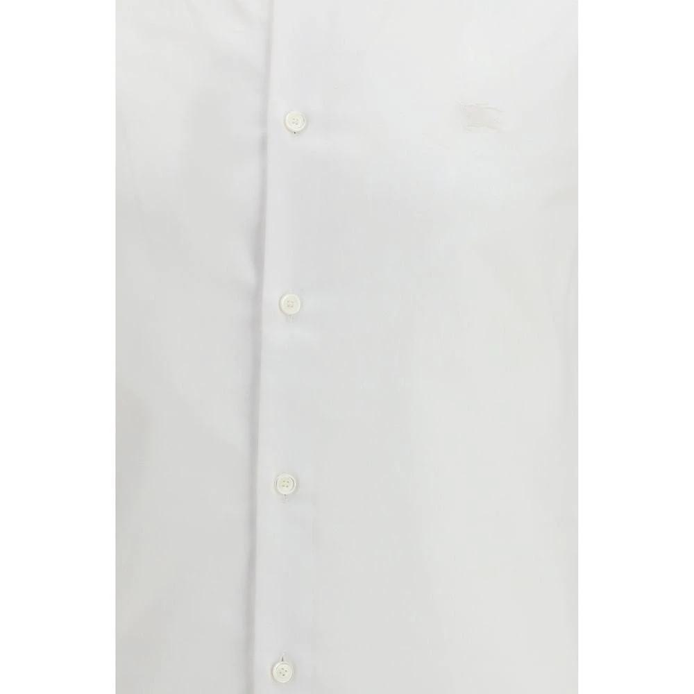 Burberry White Cotton Dress Shirt by Burberry