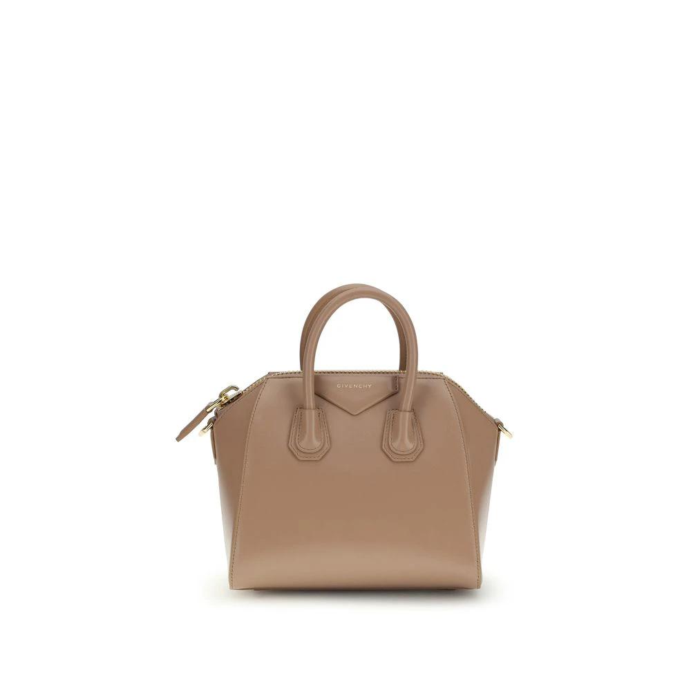 Givenchy Beige Calf Leather Bos Taurus Handbag by Givenchy
