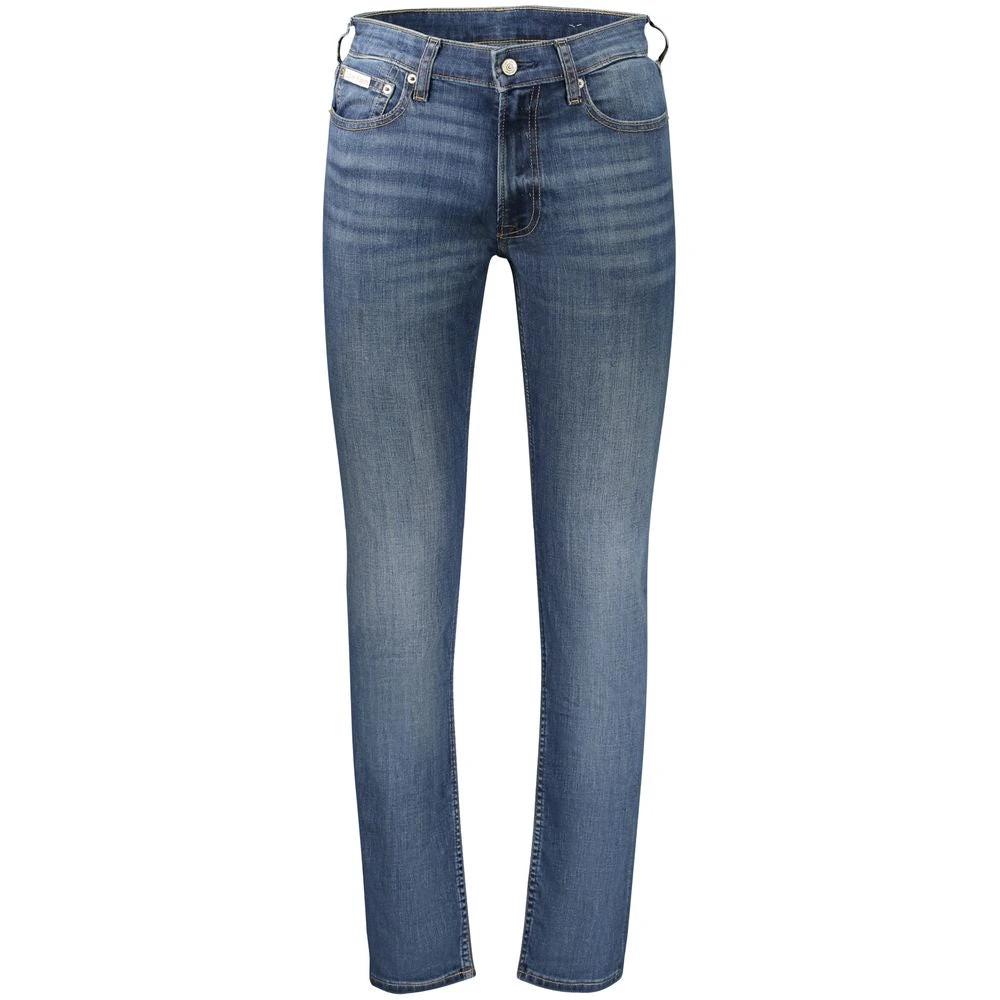 Calvin Klein Blue Cotton Men's Jeans Calvin Klein
