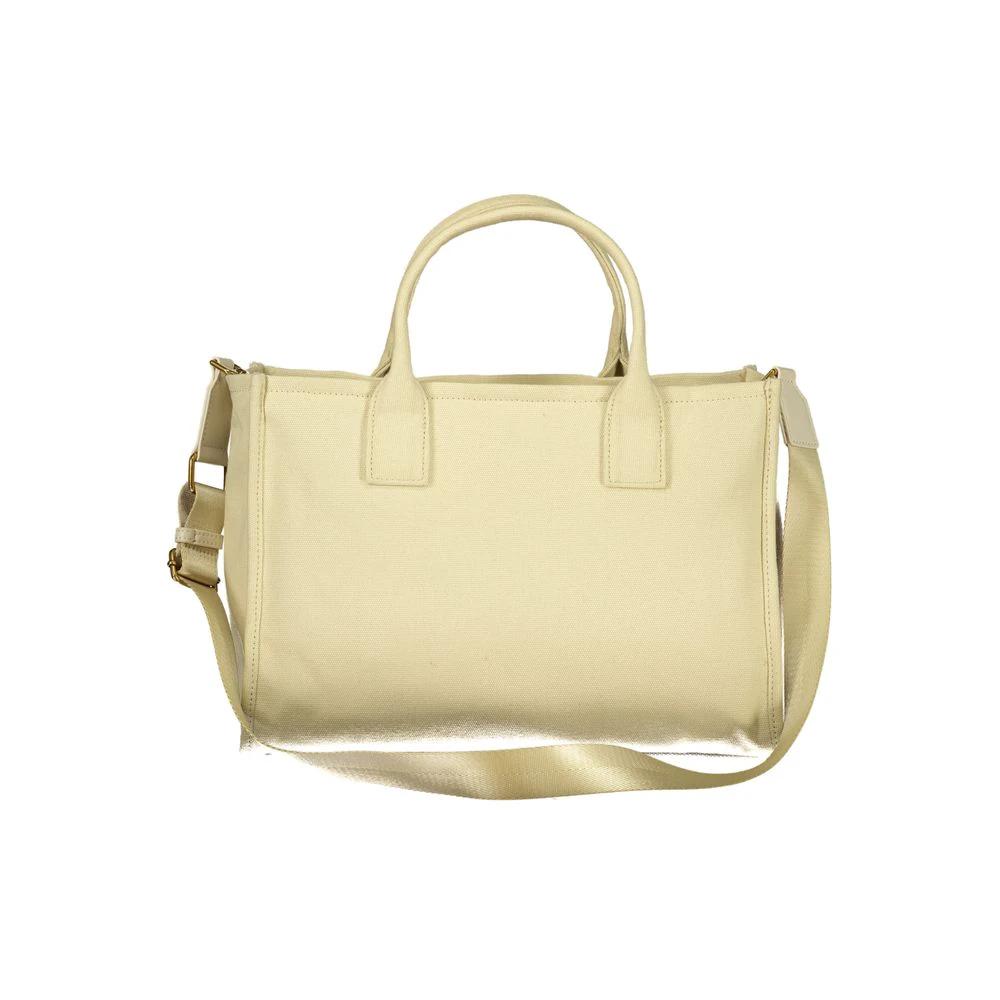 Twinset Beige Cotton Women Tote Twinset
