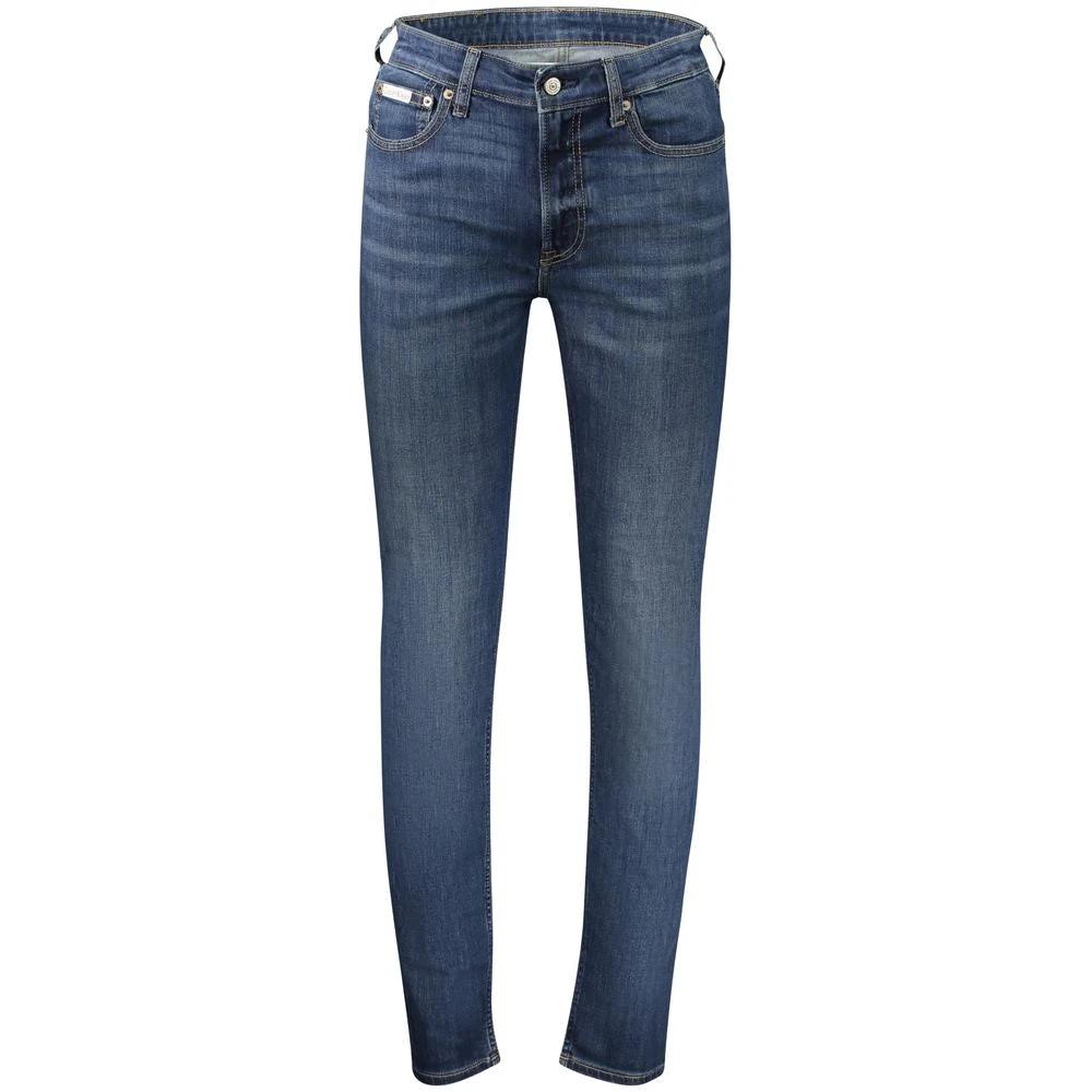 Calvin Klein Blu Cotton Men's Jeans Calvin Klein
