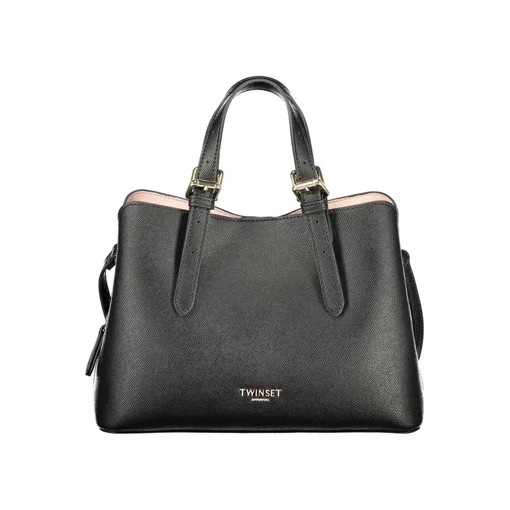 Twinset Nero Polyurethane Women Handbag