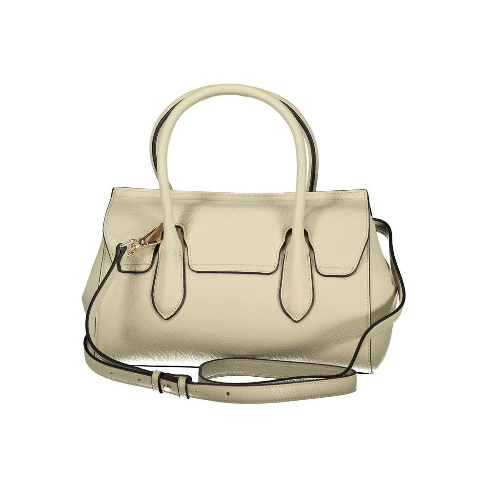 Sac fourre-tout pour femme Twinset beige en polyuréthane
