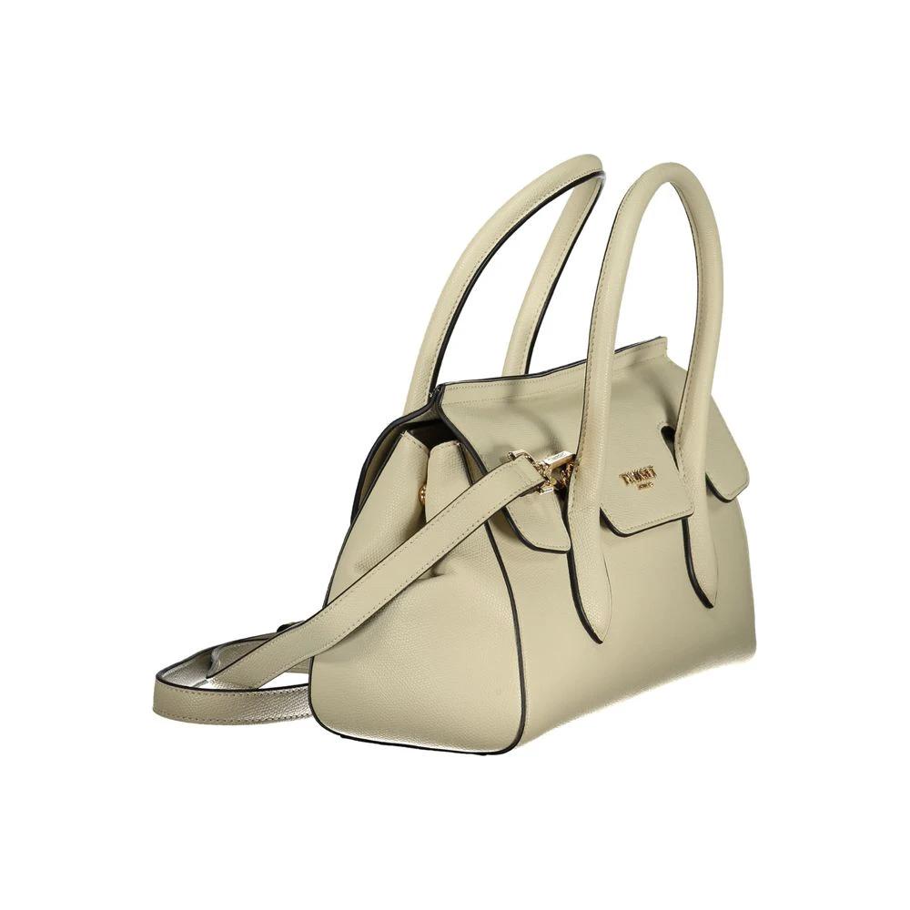 Sac fourre-tout pour femme Twinset beige en polyuréthane