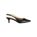 Sandales pour femmes en cuir noir Twinset