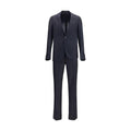 Lardini Blue Cotton Two-Piece Suit by Lardini