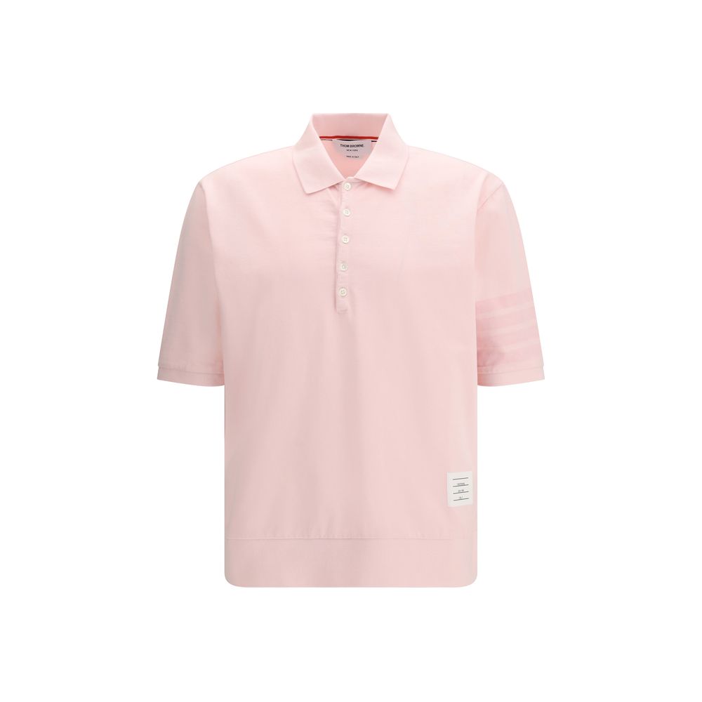 Thom Browne Multicolor Cotton Polo Shirt