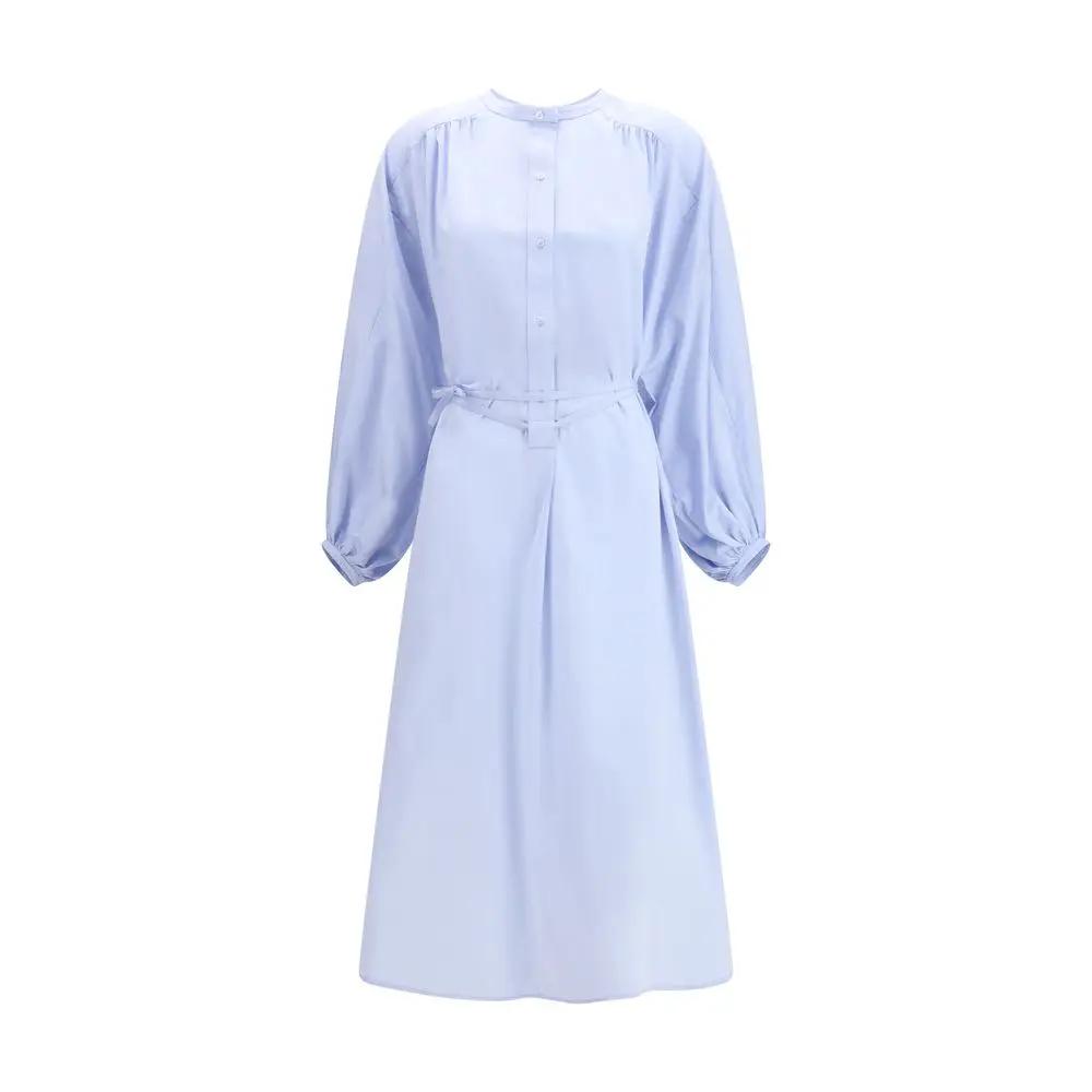 Robe décontractée en coton bleu Loulou De Saison