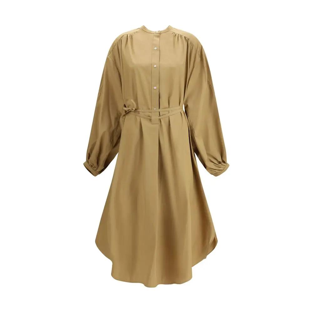 Loulou De Saison Robe décontractée en coton beige
