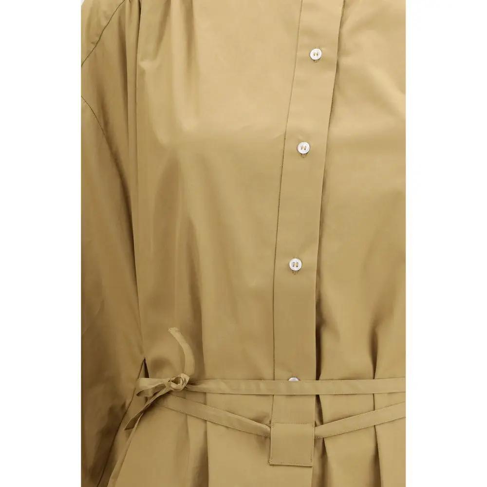 Loulou De Saison Robe décontractée en coton beige