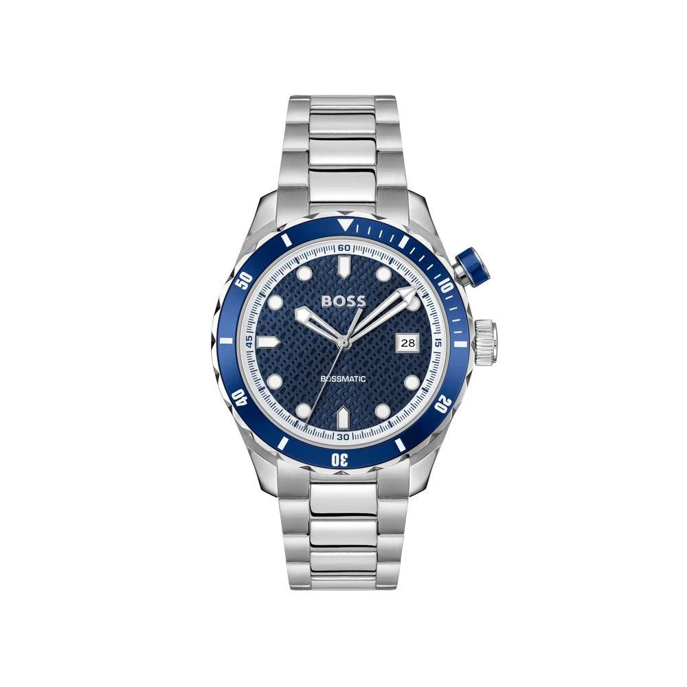 Hugo Boss Gray Stainless Steel Dress Watch by Hugo Boss