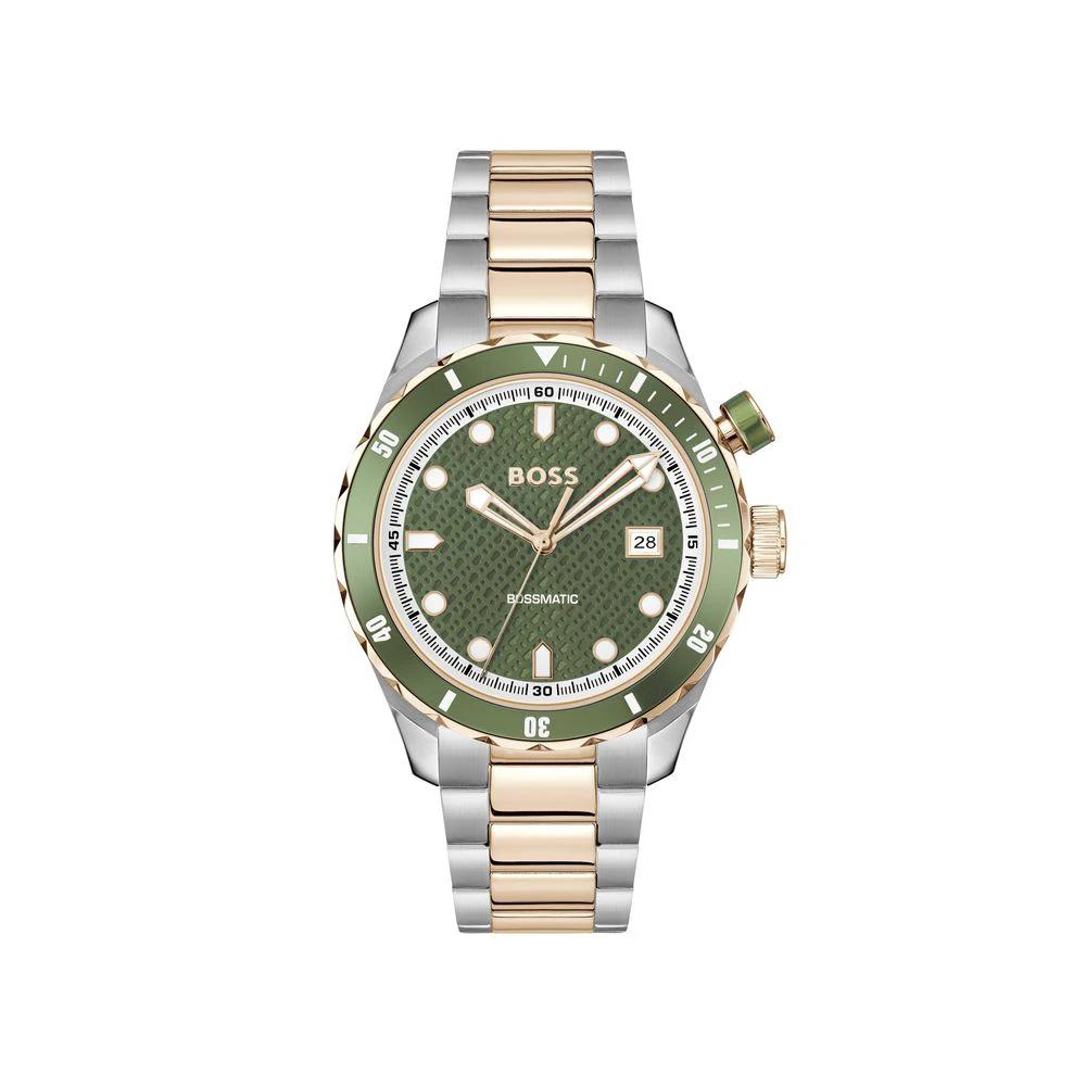 Hugo Boss Gray Stainless Steel Dress Watch by Hugo Boss