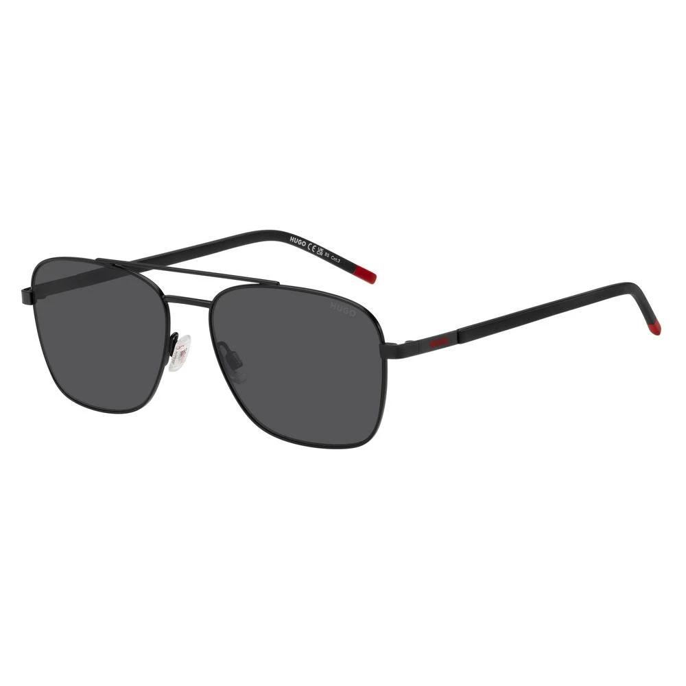 Lunettes de soleil Hugo Boss en métal noir
