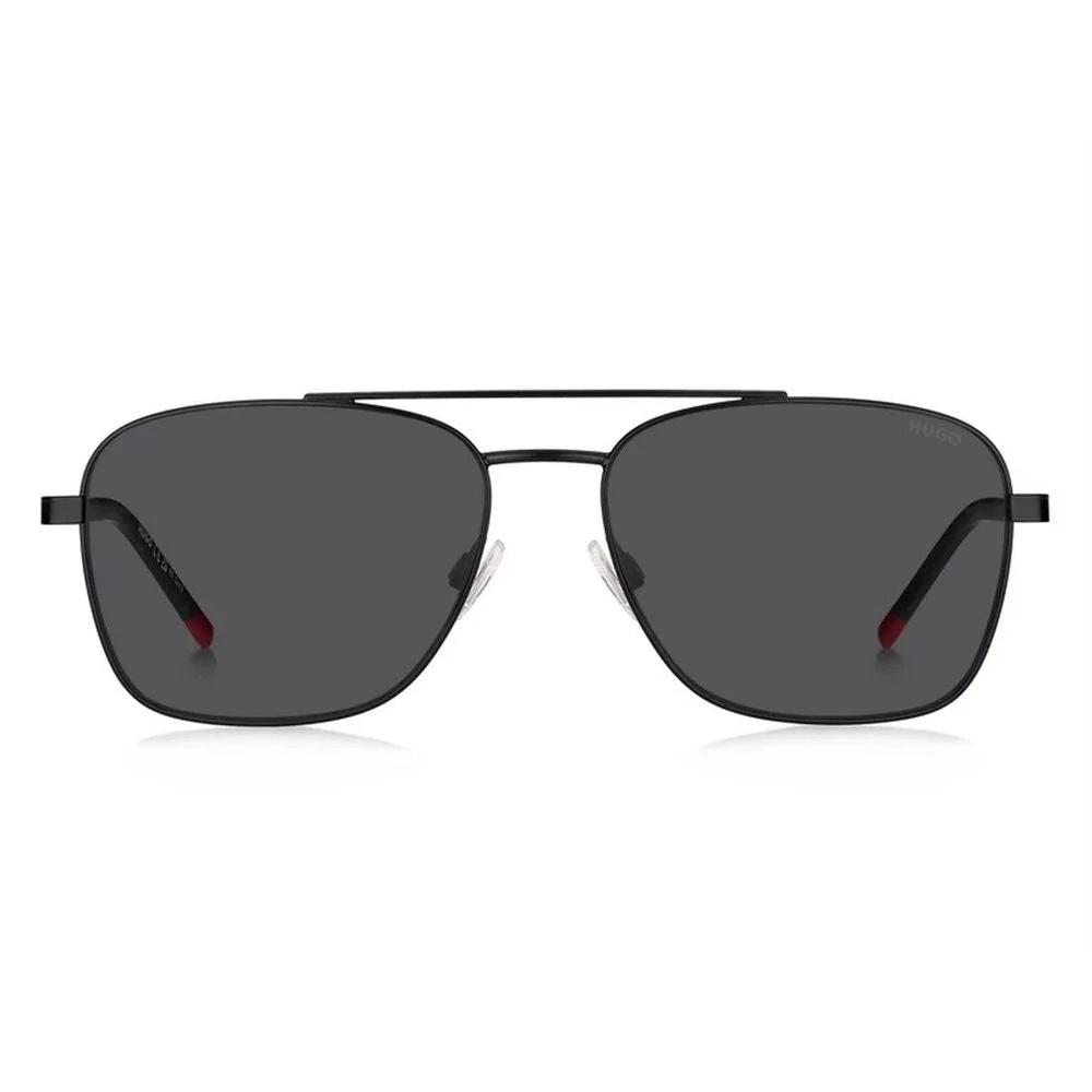 Lunettes de soleil Hugo Boss en métal noir