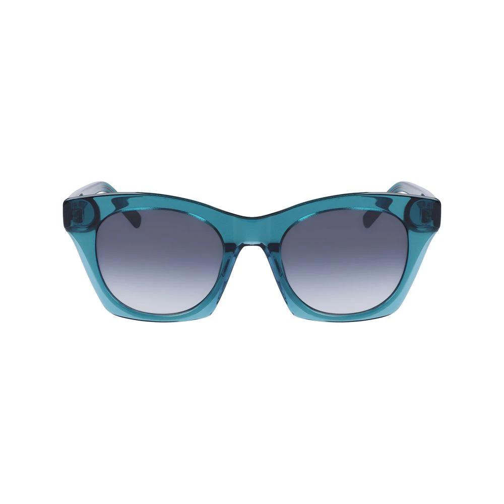 Lunettes de soleil bicolores en acétate DKNY