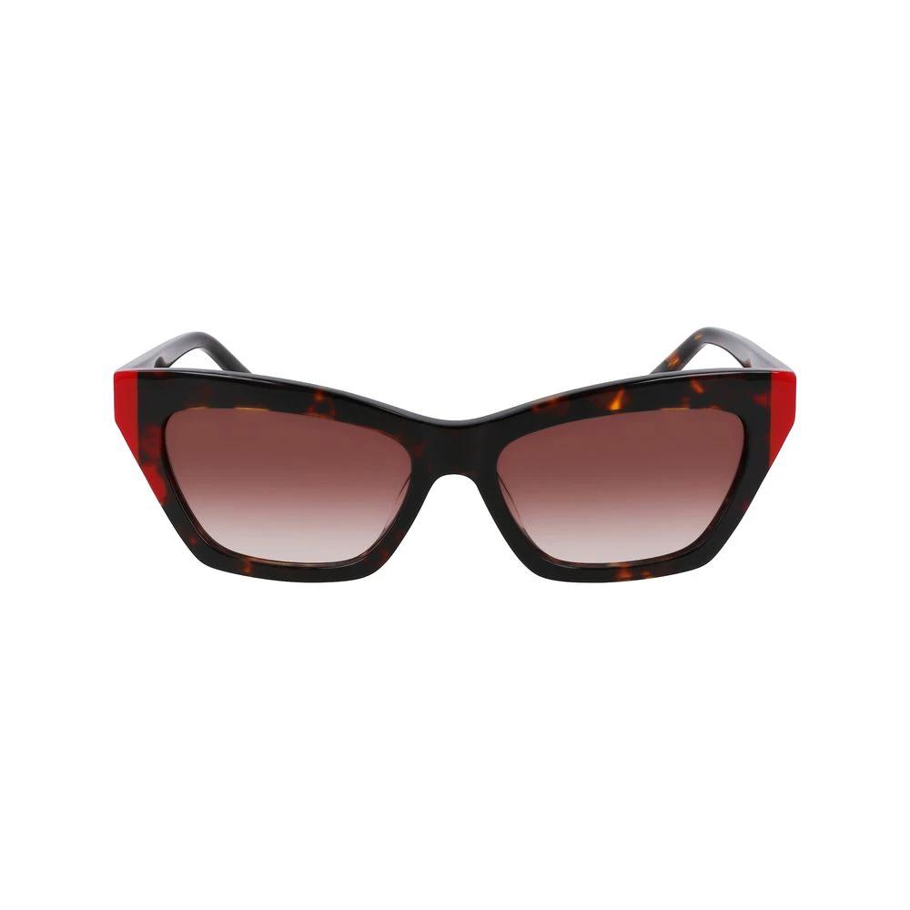 DKNY Brown Acetate Sunglasses
