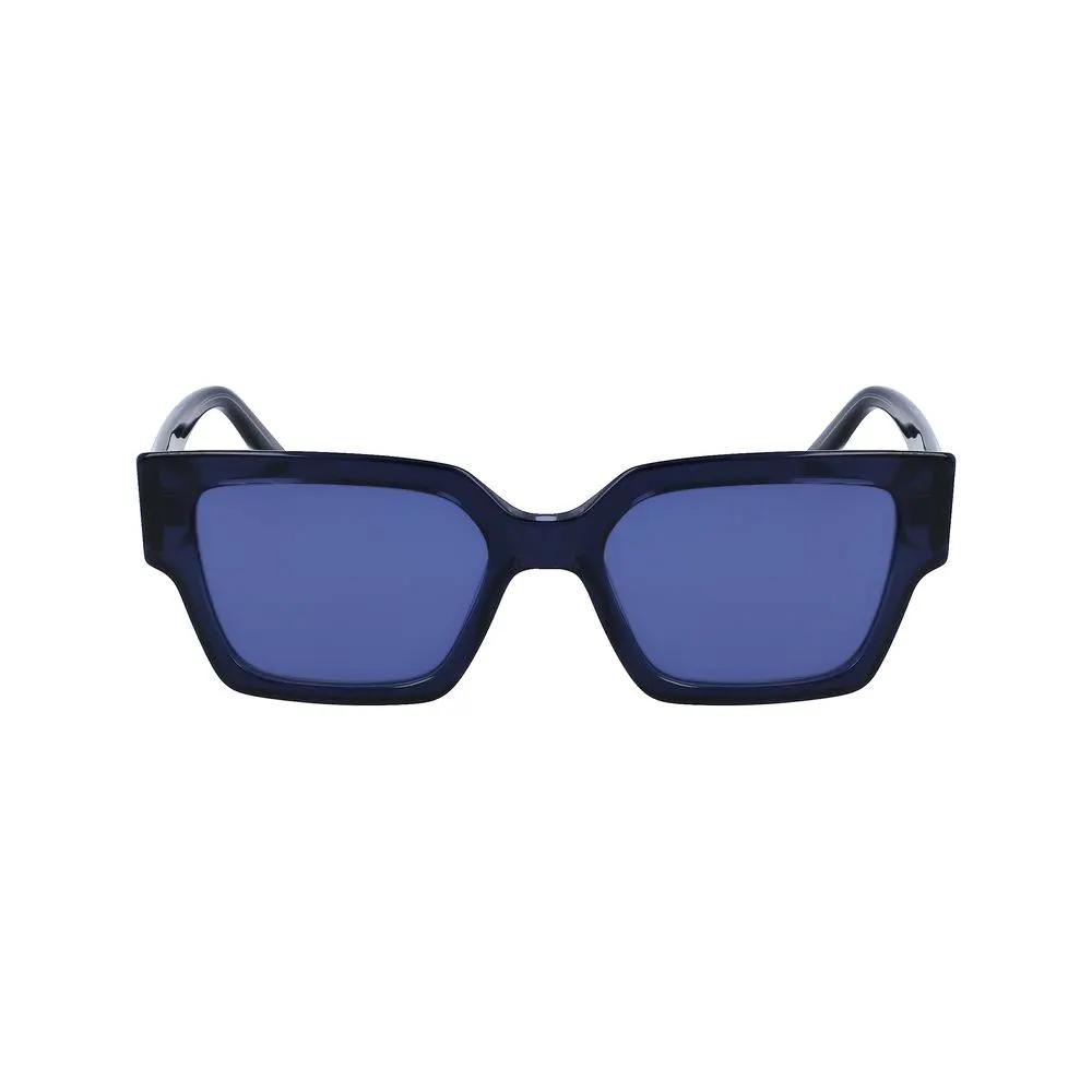 Lunettes de soleil Karl Lagerfeld en acétate bleu