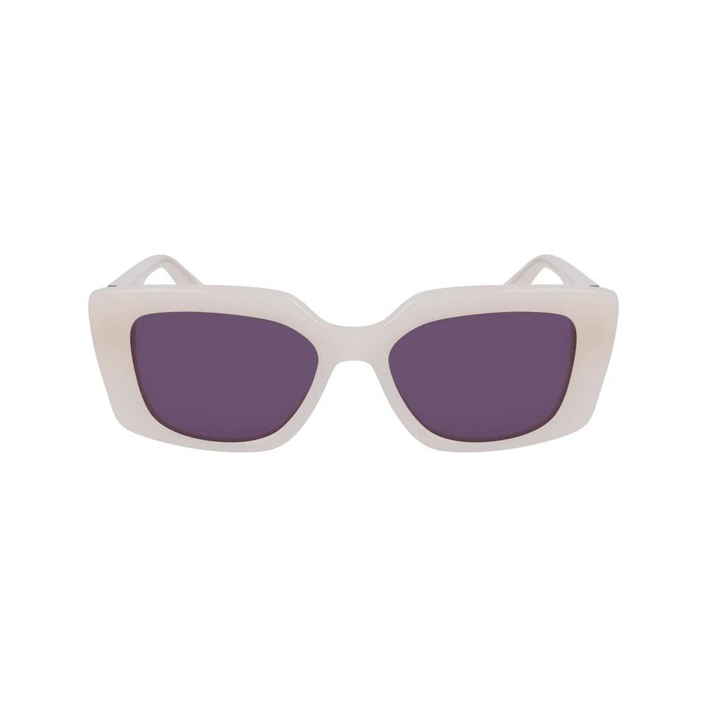 Karl Lagerfeld Beige Acetate Sunglasses