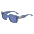Lunettes de soleil Karl Lagerfeld en acétate bleu