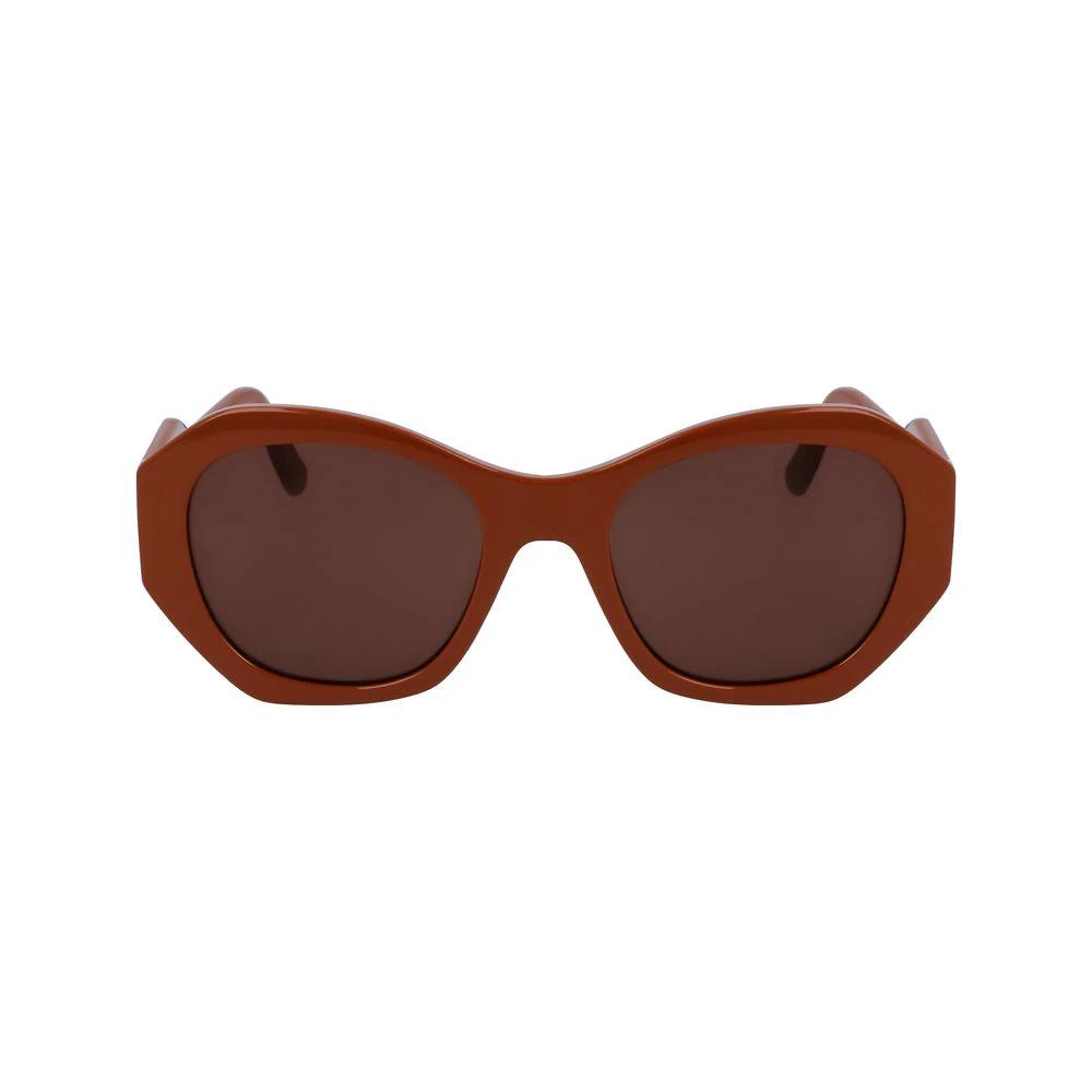 Karl Lagerfeld Brown Injected Sunglasses