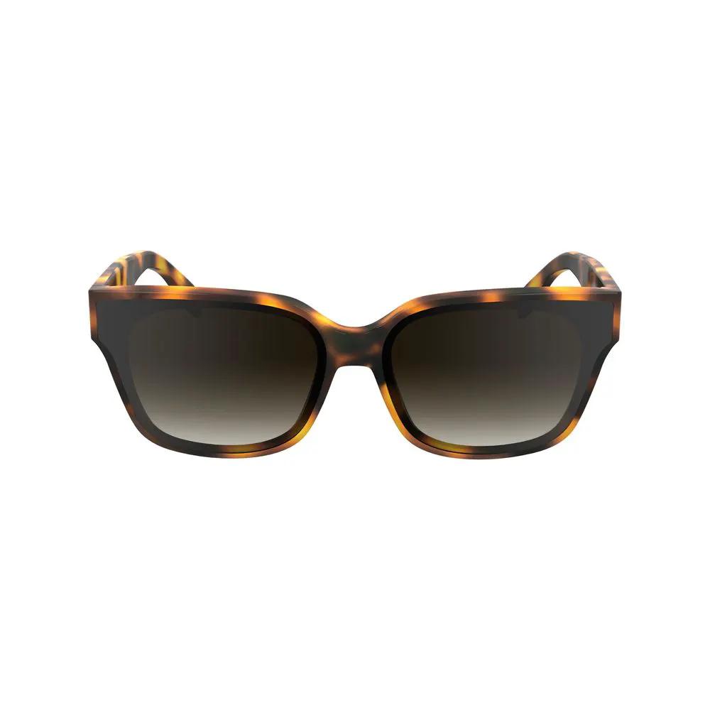Lunettes de soleil en acétate marron Karl Lagerfeld
