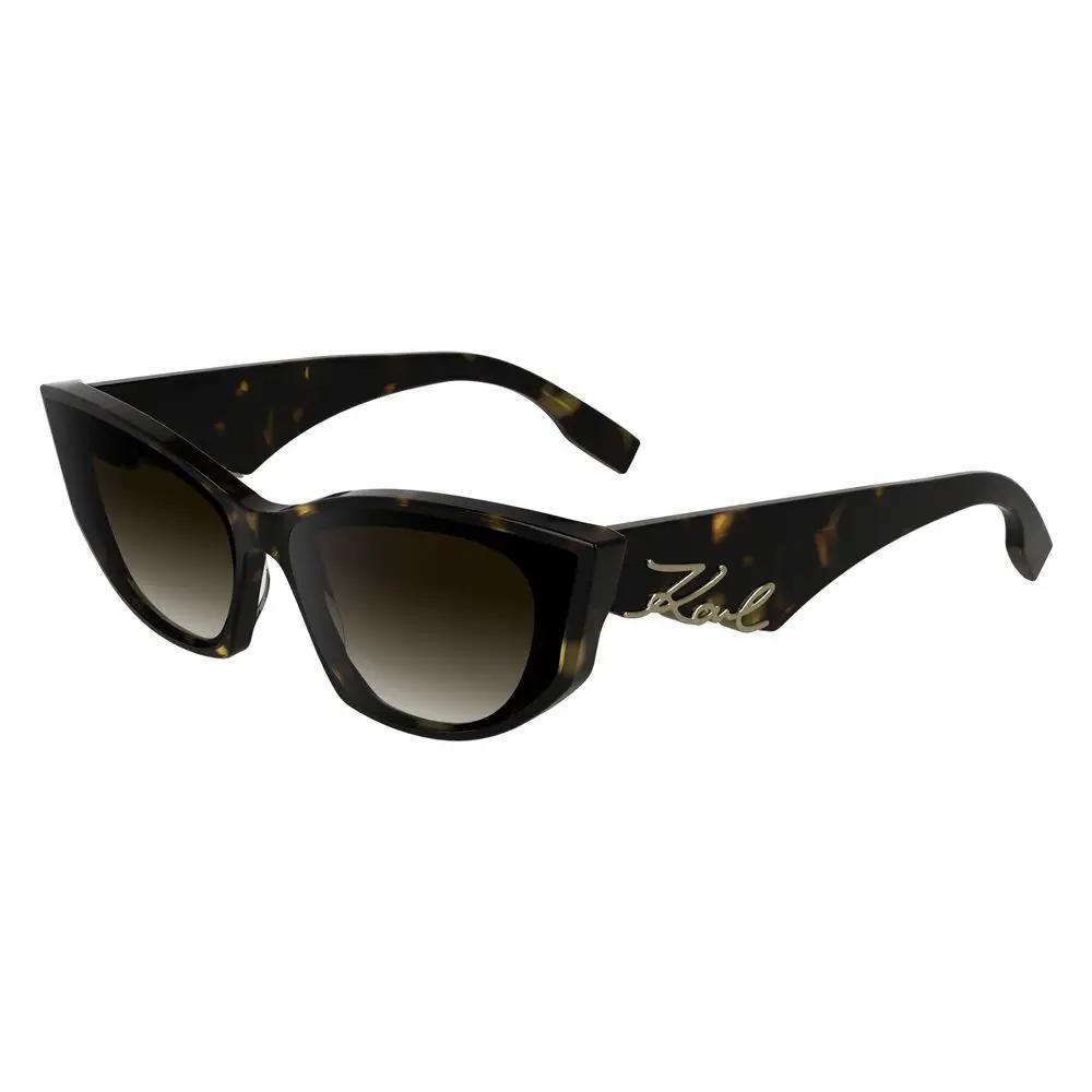 Lunettes de soleil Karl Lagerfeld en acétate noir