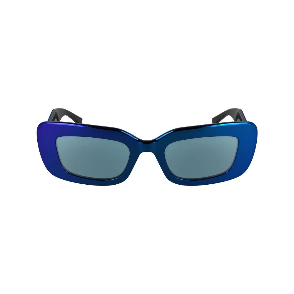 Lunettes de soleil Karl Lagerfeld à injection de bleu