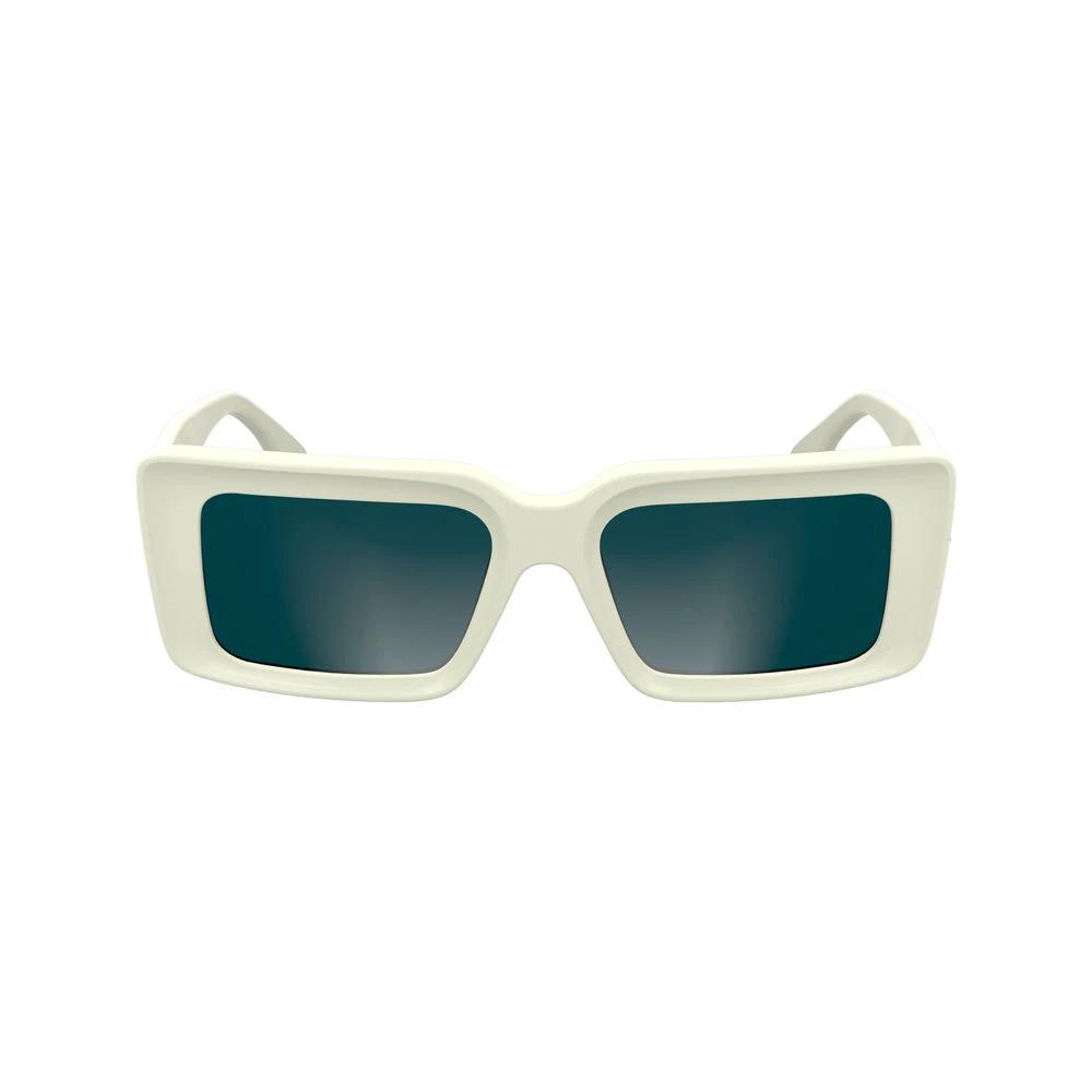 Karl Lagerfeld White Acetate Sunglasses Karl Lagerfeld