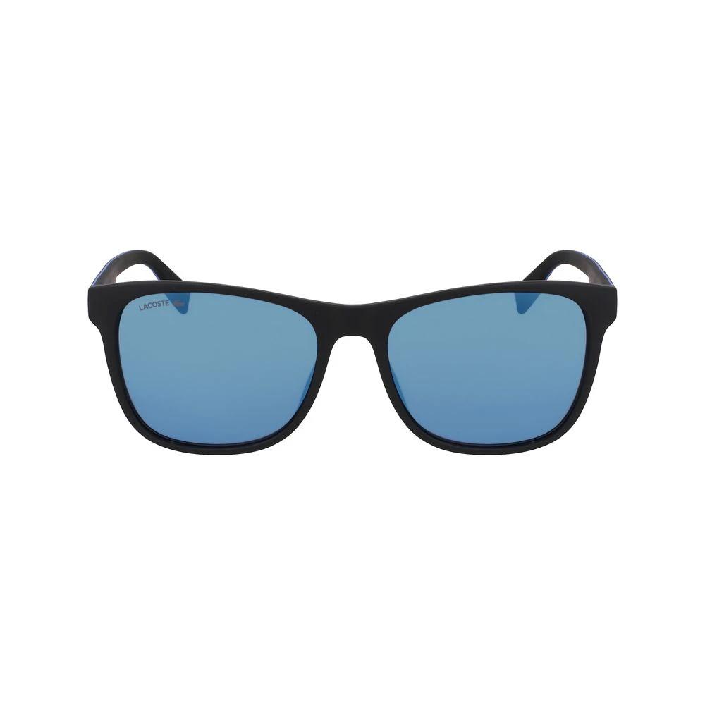 Lunettes de soleil Lacoste noires injectées