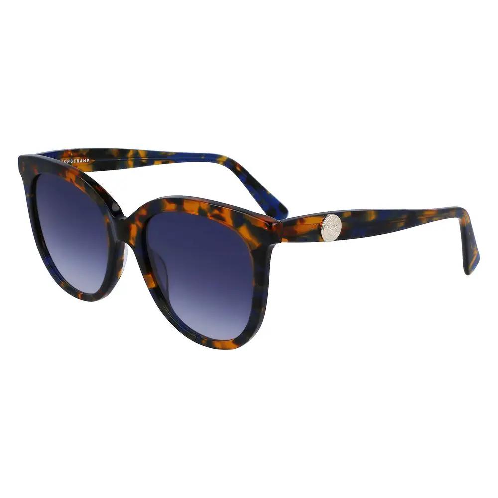 Lunettes de soleil Longchamp en acétate marron