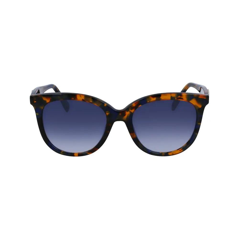 Lunettes de soleil Longchamp en acétate marron