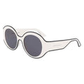Lunettes de soleil Longchamp beiges injectées
