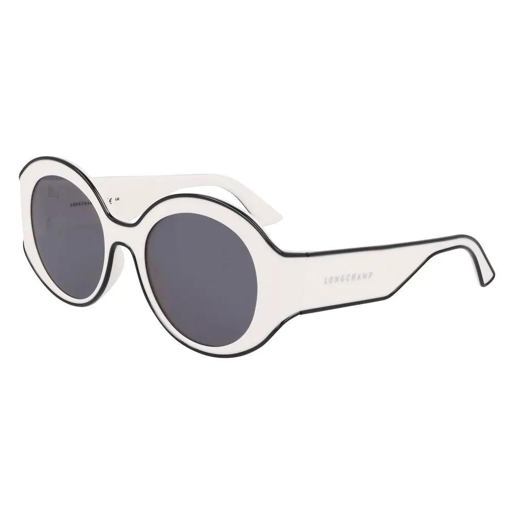 Lunettes de soleil Longchamp beiges injectées