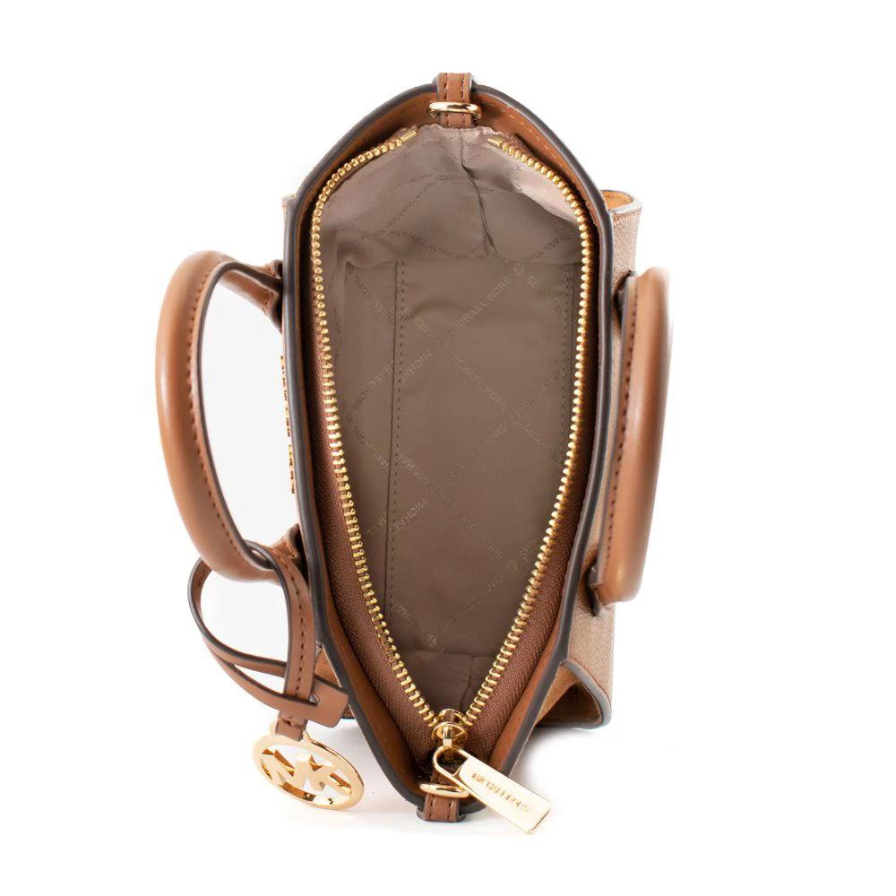 Sac à main en cuir marron Michael Kors