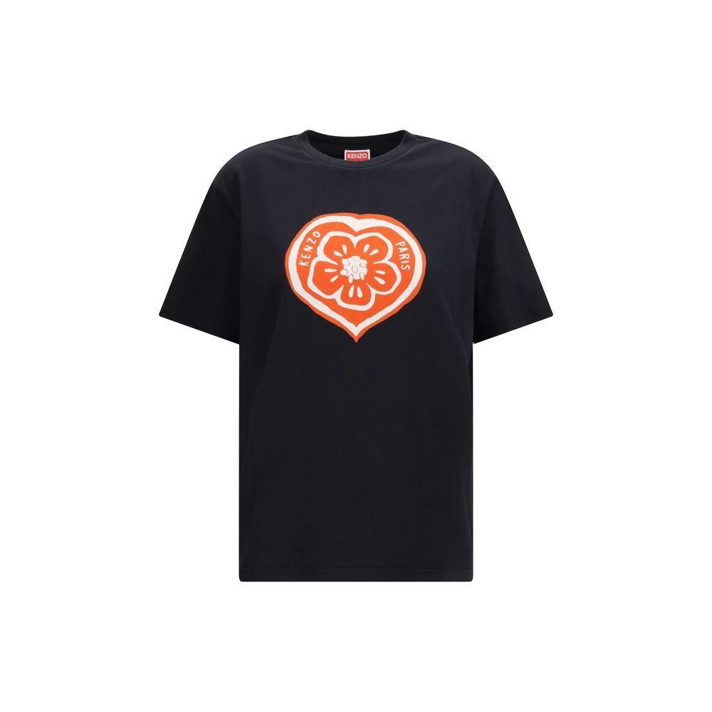 Kenzo Black Cotton T-Shirt by Kenzo