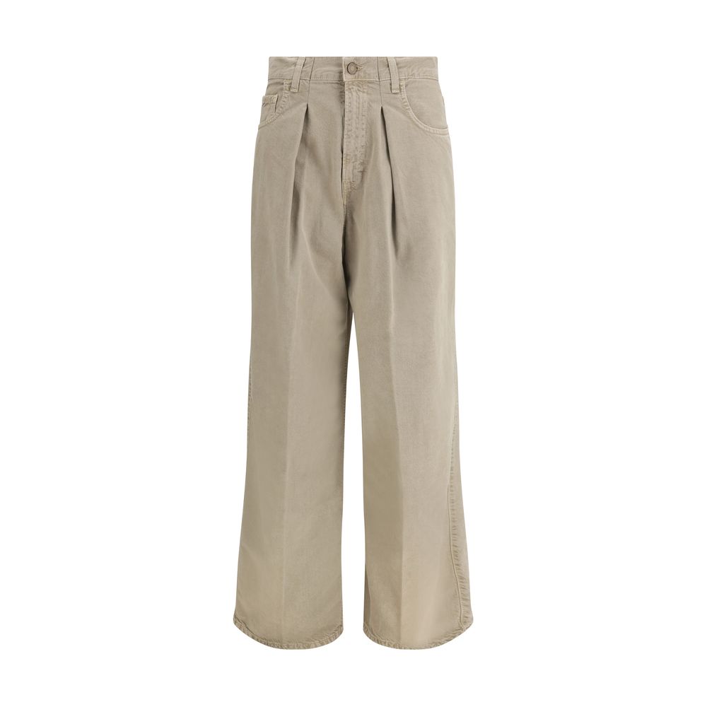 Jean en coton beige Haikure