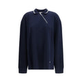 Polo bleu en coton Miu Miu
