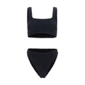 Hunza G Black Polyamide Swim Briefs