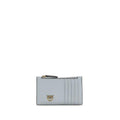 PINKO Blue Calf Leather Bos Taurus Wallet by PINKO