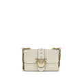 PINKO Beige Calf Leather Bos Taurus Shoulder Bag by PINKO