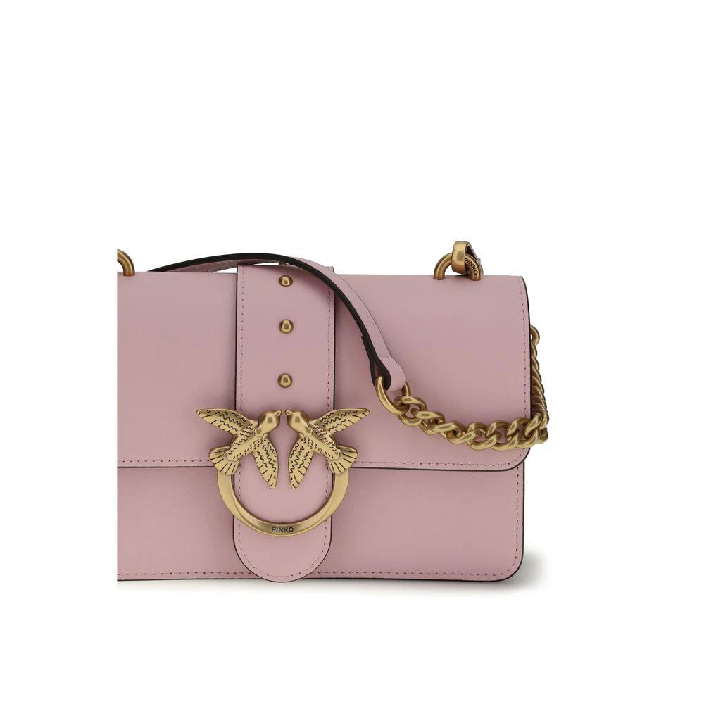 PINKO Multicolor Calf Leather Bos Taurus Shoulder Bag by PINKO