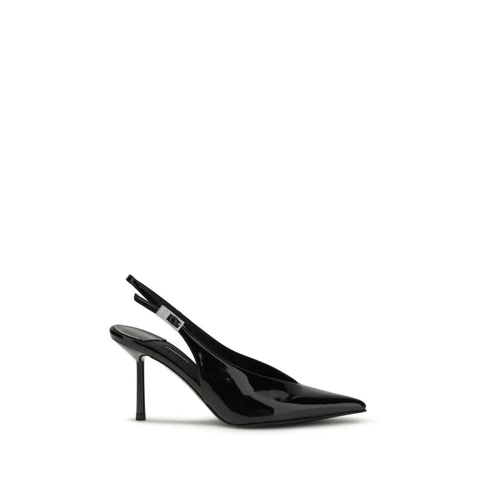 Escarpins Bos Taurus en cuir de veau noir LE SILLA