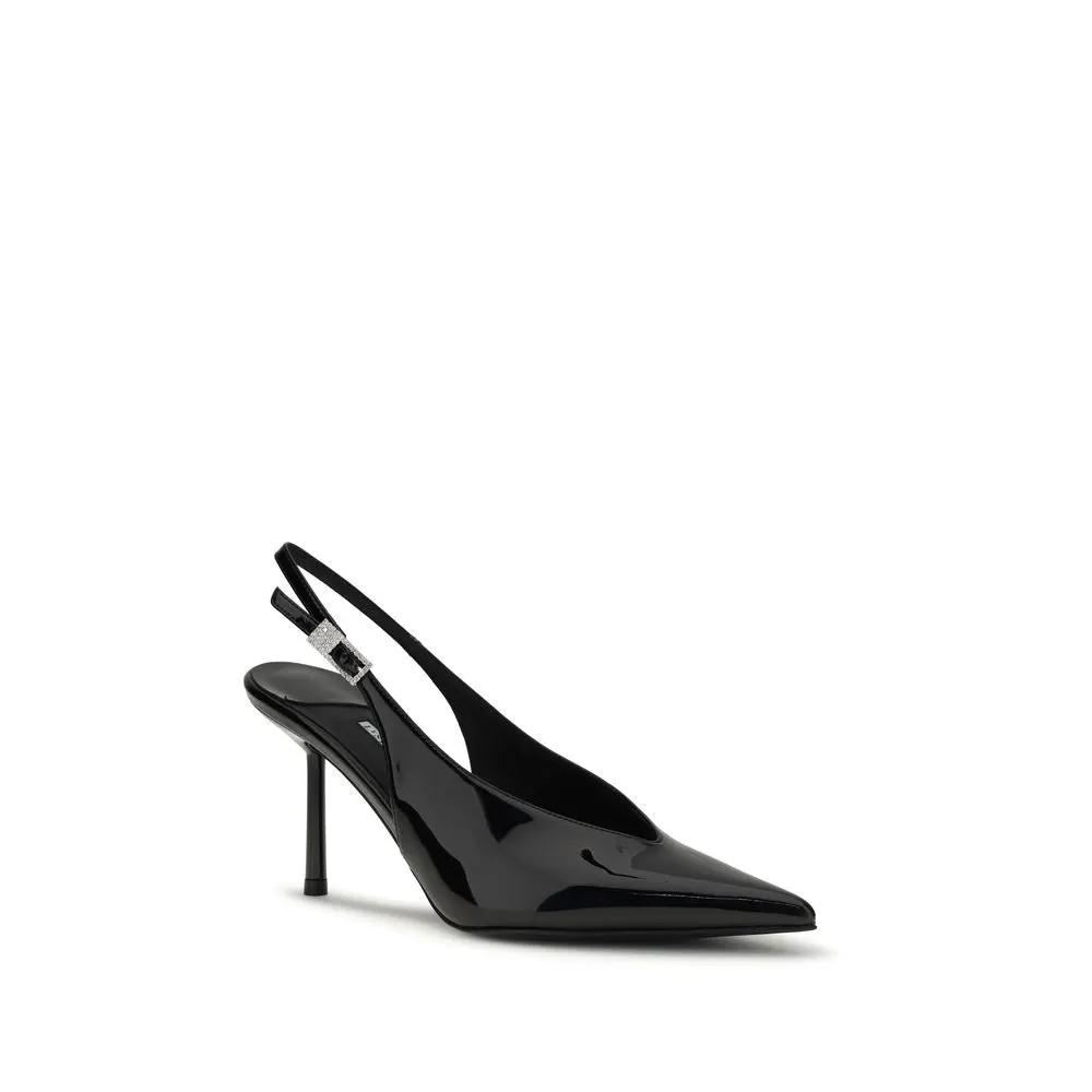 Escarpins Bos Taurus en cuir de veau noir LE SILLA