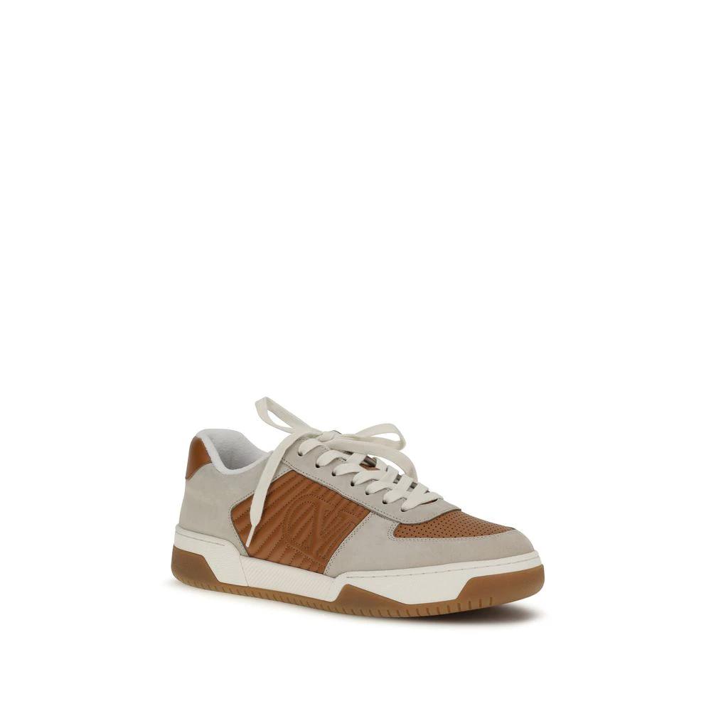 Valentino Garavani Multicolor Calf Leather Bos Taurus Athletic Sneakers by Valentino Garavani