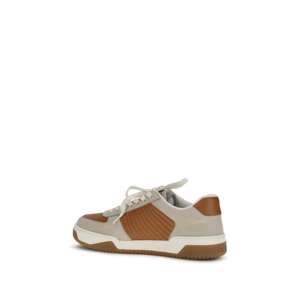 Valentino Garavani Multicolor Calf Leather Bos Taurus Athletic Sneakers by Valentino Garavani