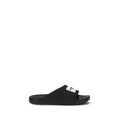 Pantoufles en caoutchouc noir Givenchy