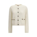 Cardigan Gucci en laine beige