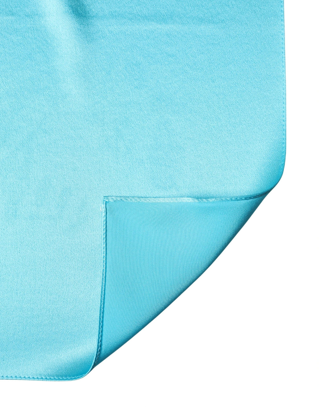 Dolce & Gabbana Turquoise Blue Silk Pocket Square Handkerchief 34cm x 34cm Scarf by Dolce & Gabbana