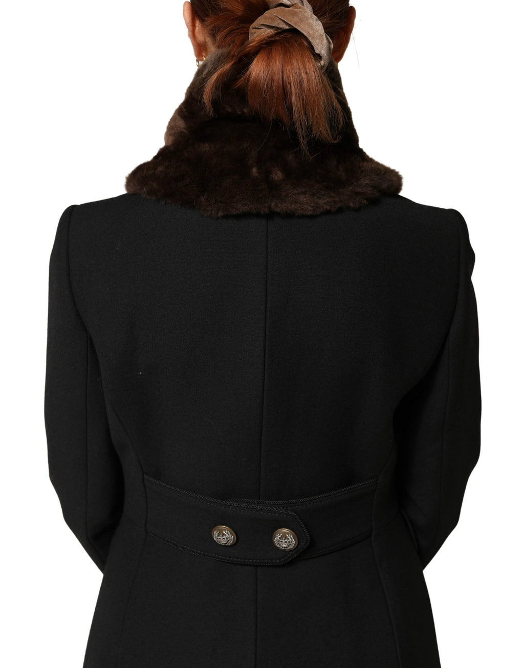Dolce & Gabbana Brown Fur Shoulder Collar Neck Wrap 60cm x 14cm Scarf by Dolce & Gabbana